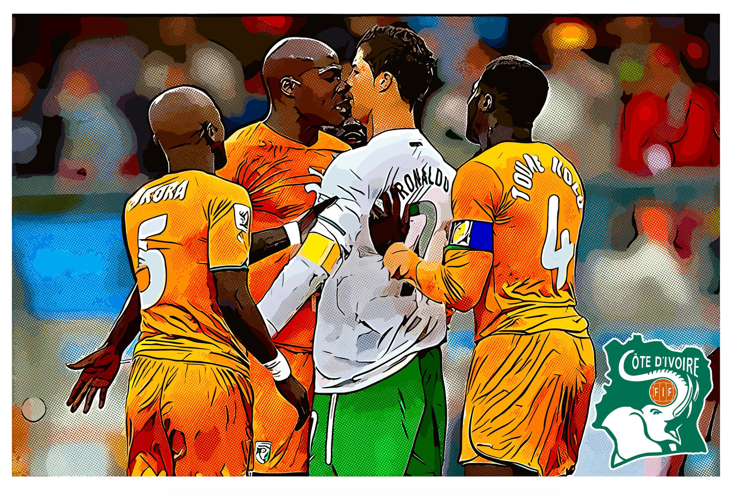 *CR7 vs COTE D IVOIRE