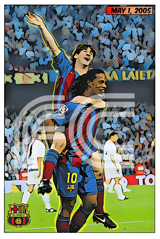 MESSI “EL DEBUT”